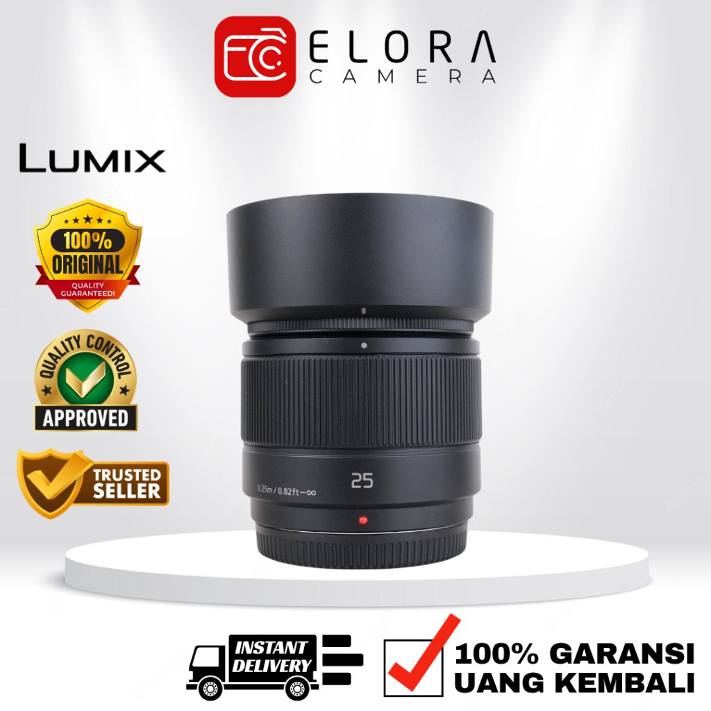 Panasonic Lumix G 25mm F1.7 ASPH / Lensa Lumix G 25 mm F 1.7 ASPH