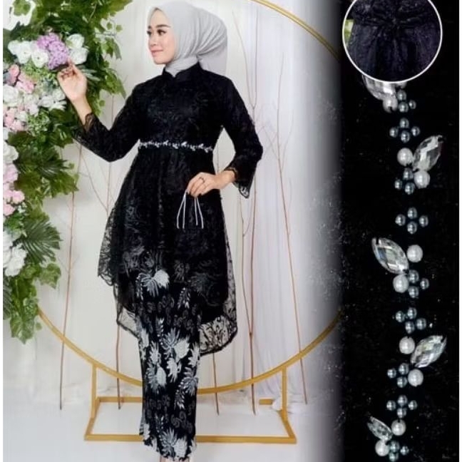 SET KEBAYA LESTI KEJORA/KEBAYA WISUDA/PESTA MODERN