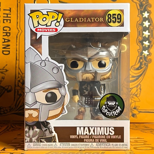 Funko Pop Movies: Gladiator - Maximus #859 | Popcultcha