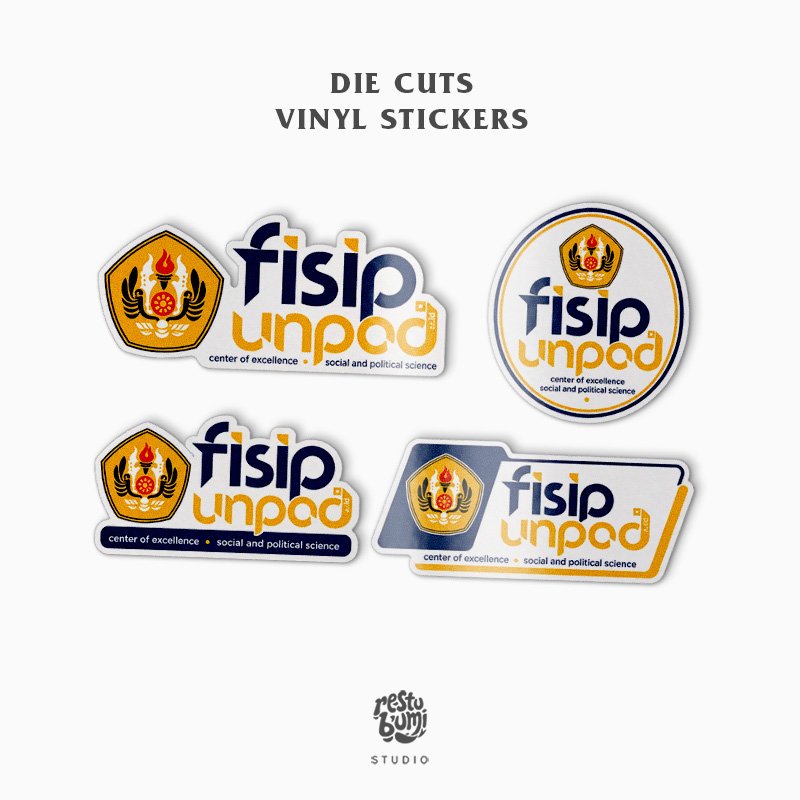 Stiker Vinyl FISIP UNPAD Premium Glossy