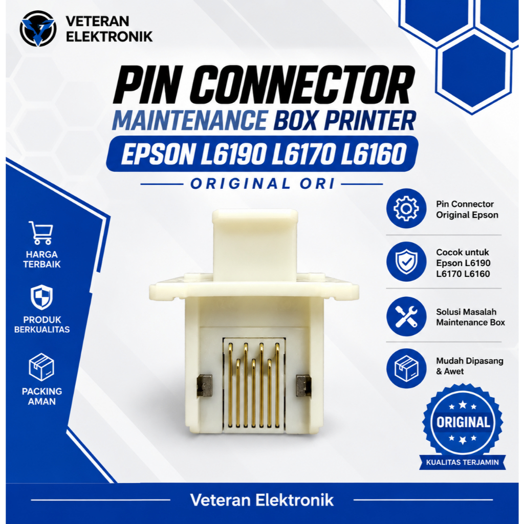 Pin Connector Maintenance Box Printer  Epson L6190 L6170 L6160 Original Ori
