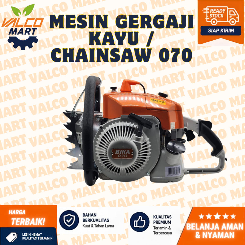 Chainsaw Type 070 Gergaji Mesin Potong Kayu Mesin Baru