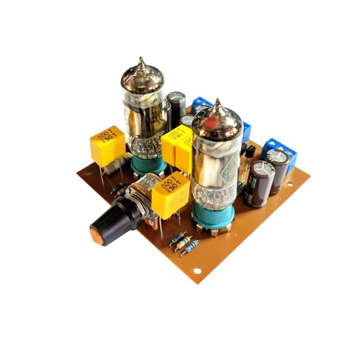 Kit preamp tabung tube 6J5 pre amplifier line stage 6AH6 6F36
