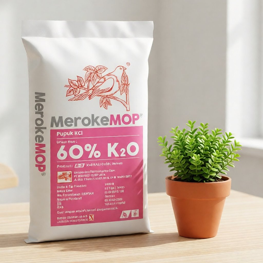 Original Pupuk Kalium Kcl MEROKE /KCL MOP pupuk tanaman Buah