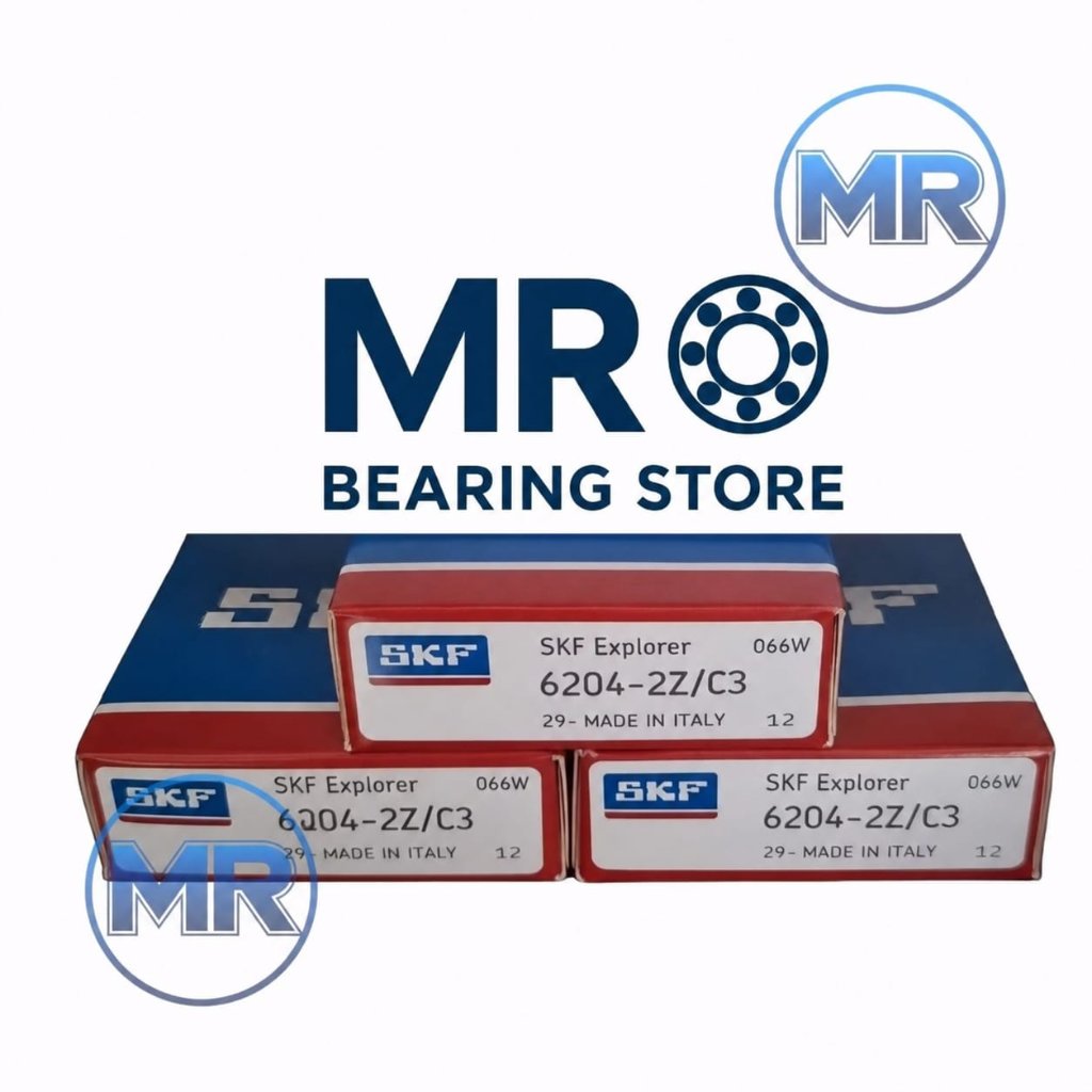 BEARING 6204 2Z/ C3/ 6204 ZZ/ C3 SKF