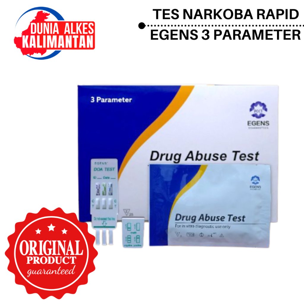 EGENS Drug Test 3P Tests Urine ECERAN
