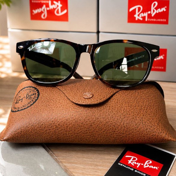 Kacamata Ray-Ban New Wayfarer RB2132 ukuran 55