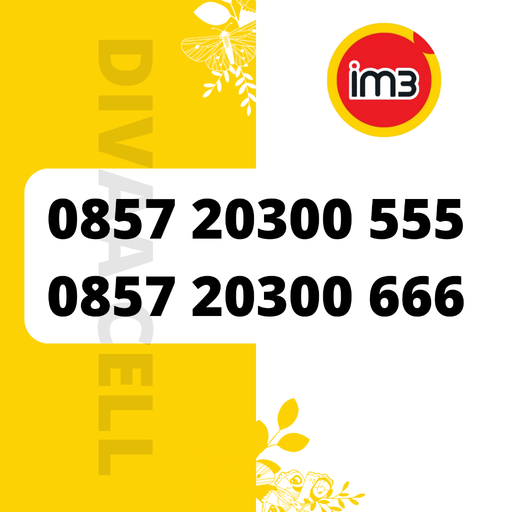 Nomor Cantik Indosat Kartu Perdana Indosat Tripel