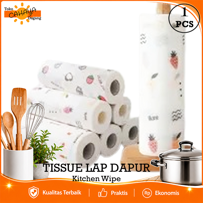 Juragan Tissue  Roll Kain Lap Pembersih Dapur