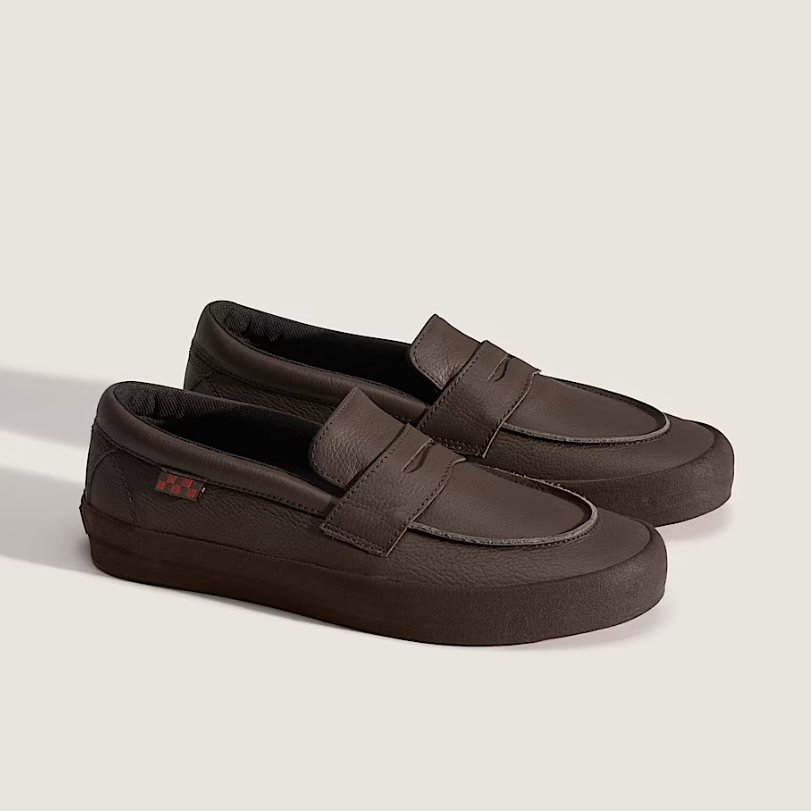 VANS SKATE LOAFER RUST BRONZE