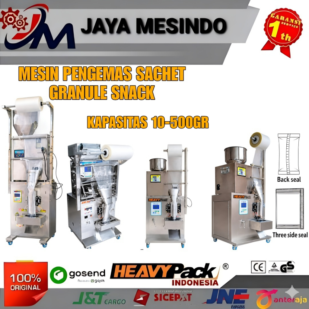 Mesin Packing Otomatis Sachet Granule Powder FZS-100 FZS-500 TSS/BS