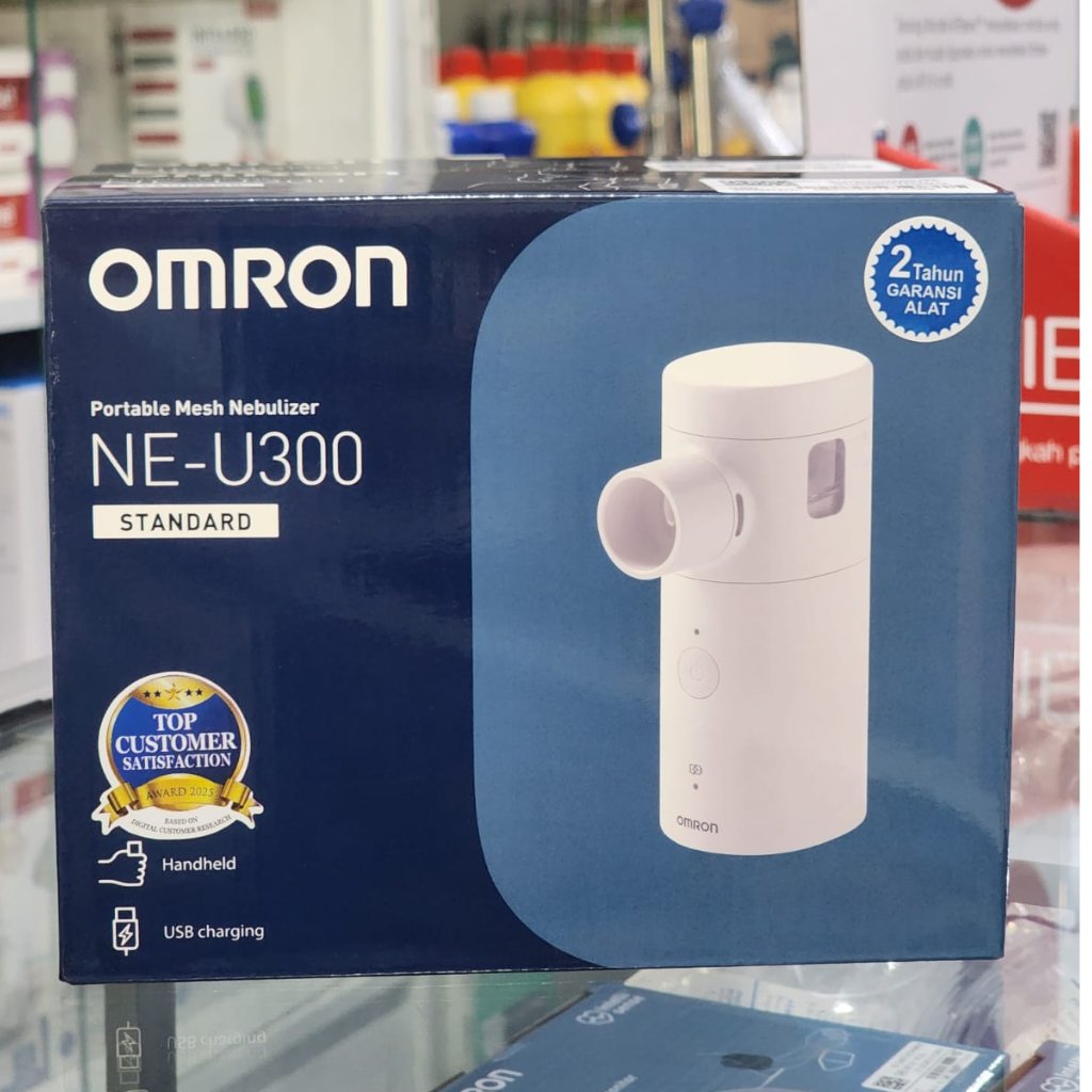 PORTABLE MESH NEBULIZER NE-U300 OMRON / PORTANLE NEBULIZER / NEBULIZER OMRON / MESH NEBULIZER / PORT