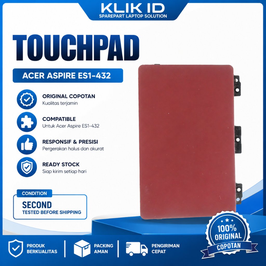 Touchpad Acer Aspire ES1-432 Original Copotan Laptop Second Touch Pad