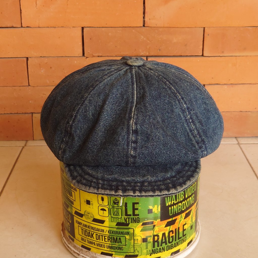 TOPI NEWSBOY DENIM JEANS