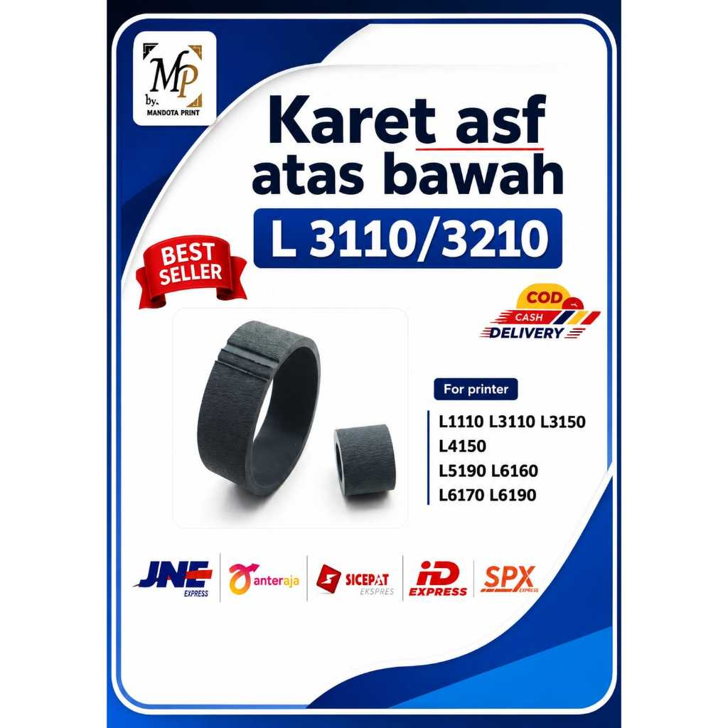 ASF EPSON L3110 Roll PENARIK KERTAS FOR L1110 L3110 L3150 L4150 L5190 L6160 L6170 L6190