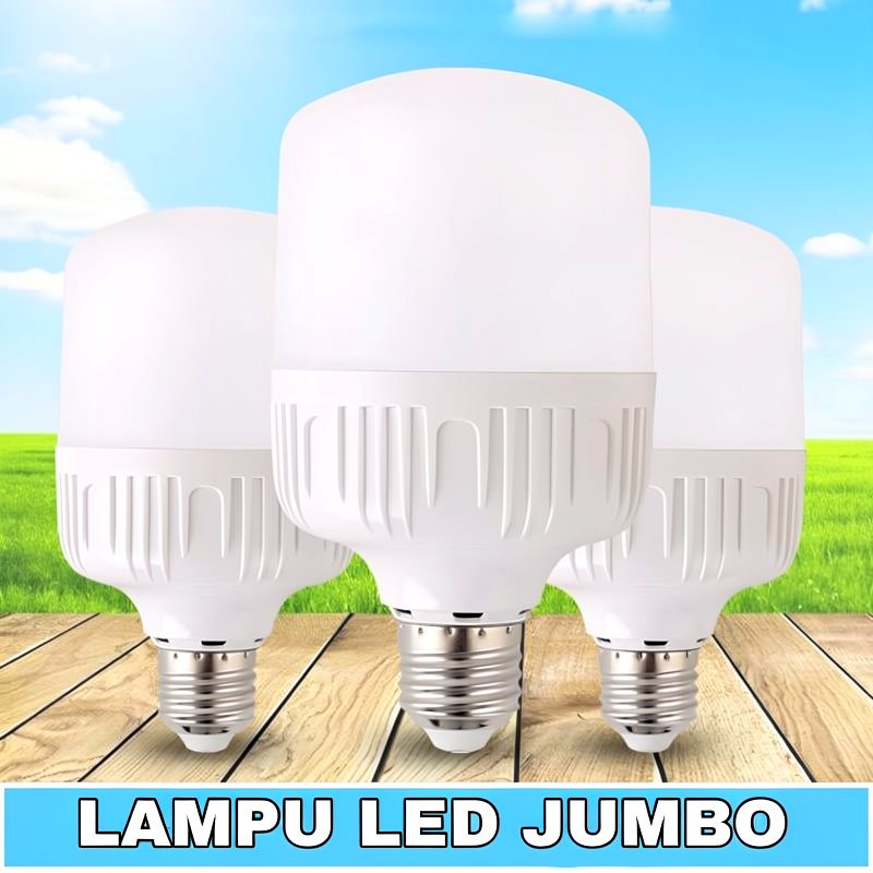 [ Pplus ] Lampu led Murah Capsule PUTIH 5w,10w,15w,20w,30w,40w /Lampu Bola LED Hemat Listrik / Murah
