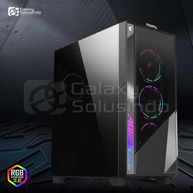 GIGABYTE AORUS C500 GLASS Tempered Glass Mid Tower E-ATX Gaming Case