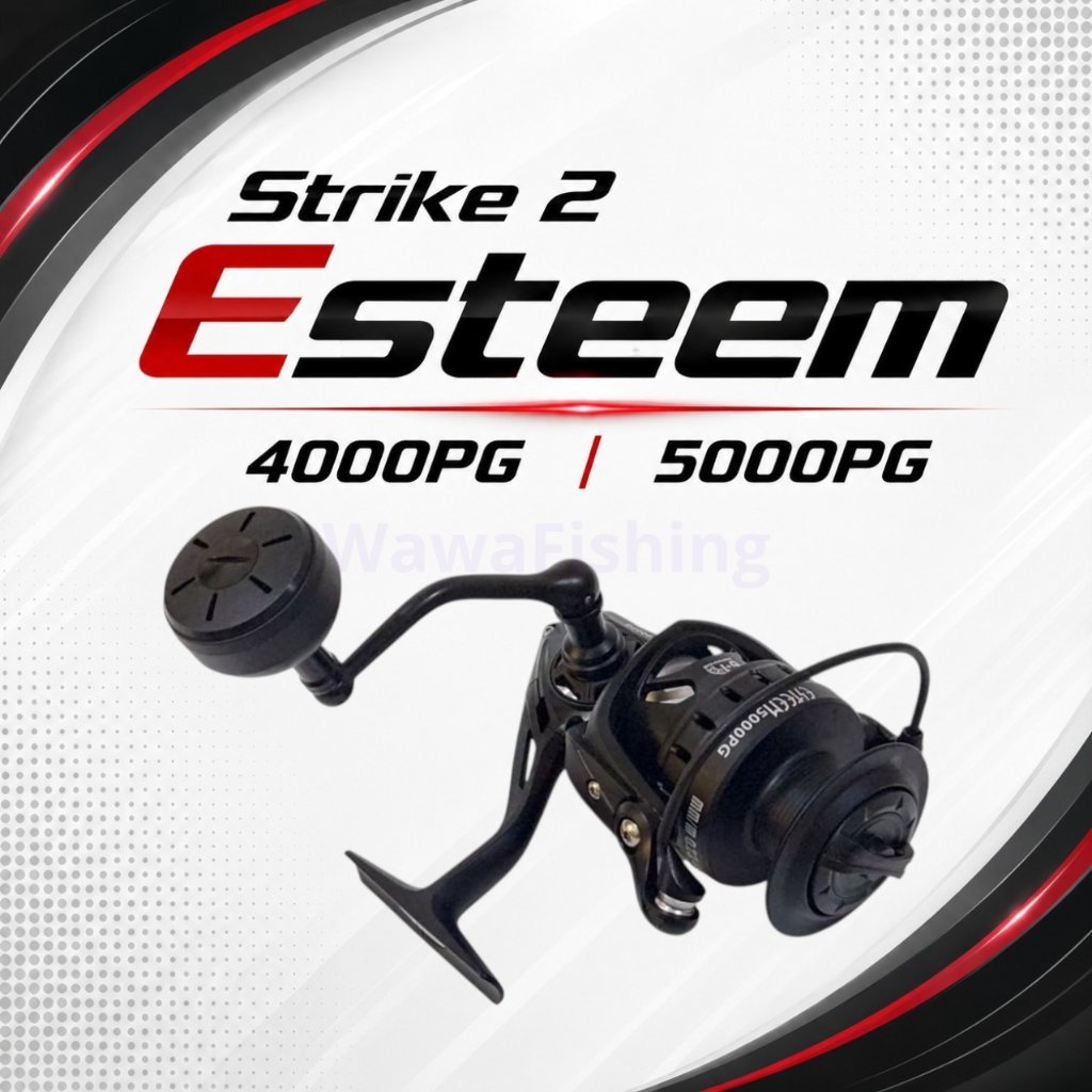 Reel Pancing Spinning Strike 2 Esteem 4000 PG 5000 PG