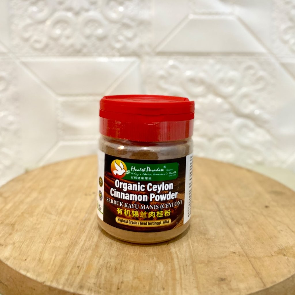 Organic Ceylon Cinnamon Powder Bubuk Kayu Manis 80g / Ceylon Cinnamon