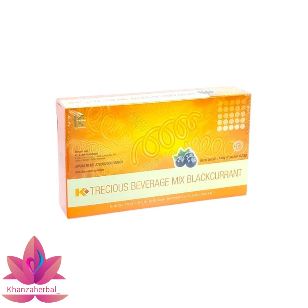 Minuman Spirulina Botanical Beverege Mix Blackcurrant | Spirulina Klink Perbox 7 Sachet