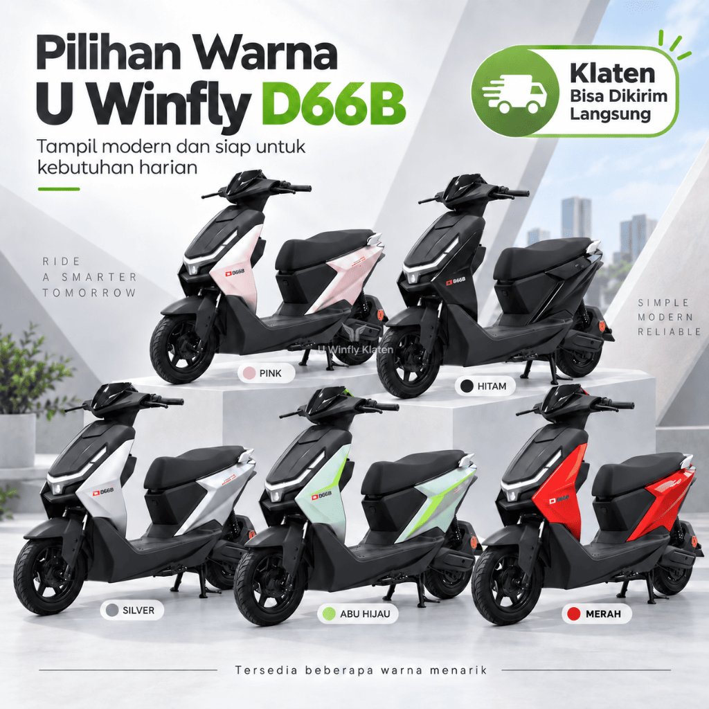 Sepeda Listrik Uwinfly D66A / D66B / D66I / Uwinfly Style