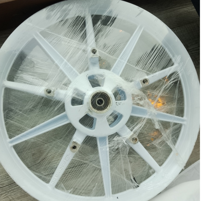 Velg Depan RCB SP811 Old Satria FU Putih - Rare Siap Pakai