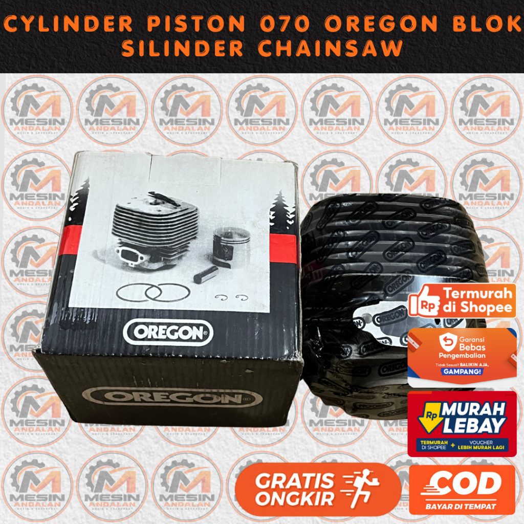 Oregon Cylinder Piston 070 Blok Silinder Chainsaw