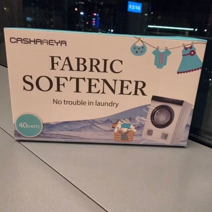 CASHAREYA Dryer Sheet / Fabric Softener 40 Sheets (pewangi pakaian)