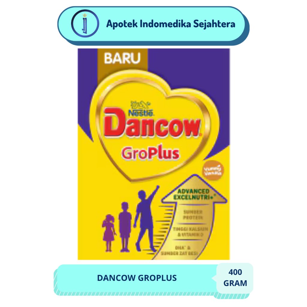 DANCOW GROPLUS VANILLA 400GRAM