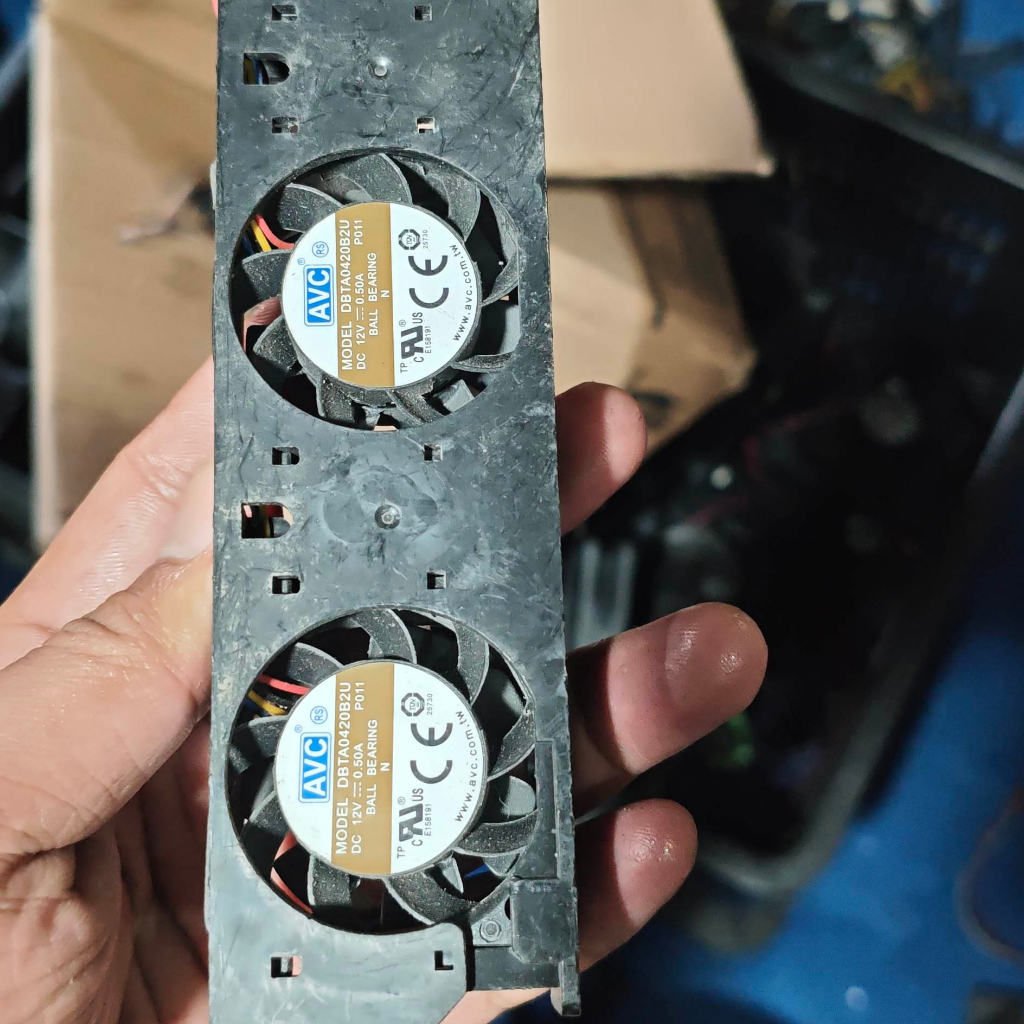 FAN KIPAS HIGH SPEED 4×4CM AVC 12V 0.50A TEBAL 2CM