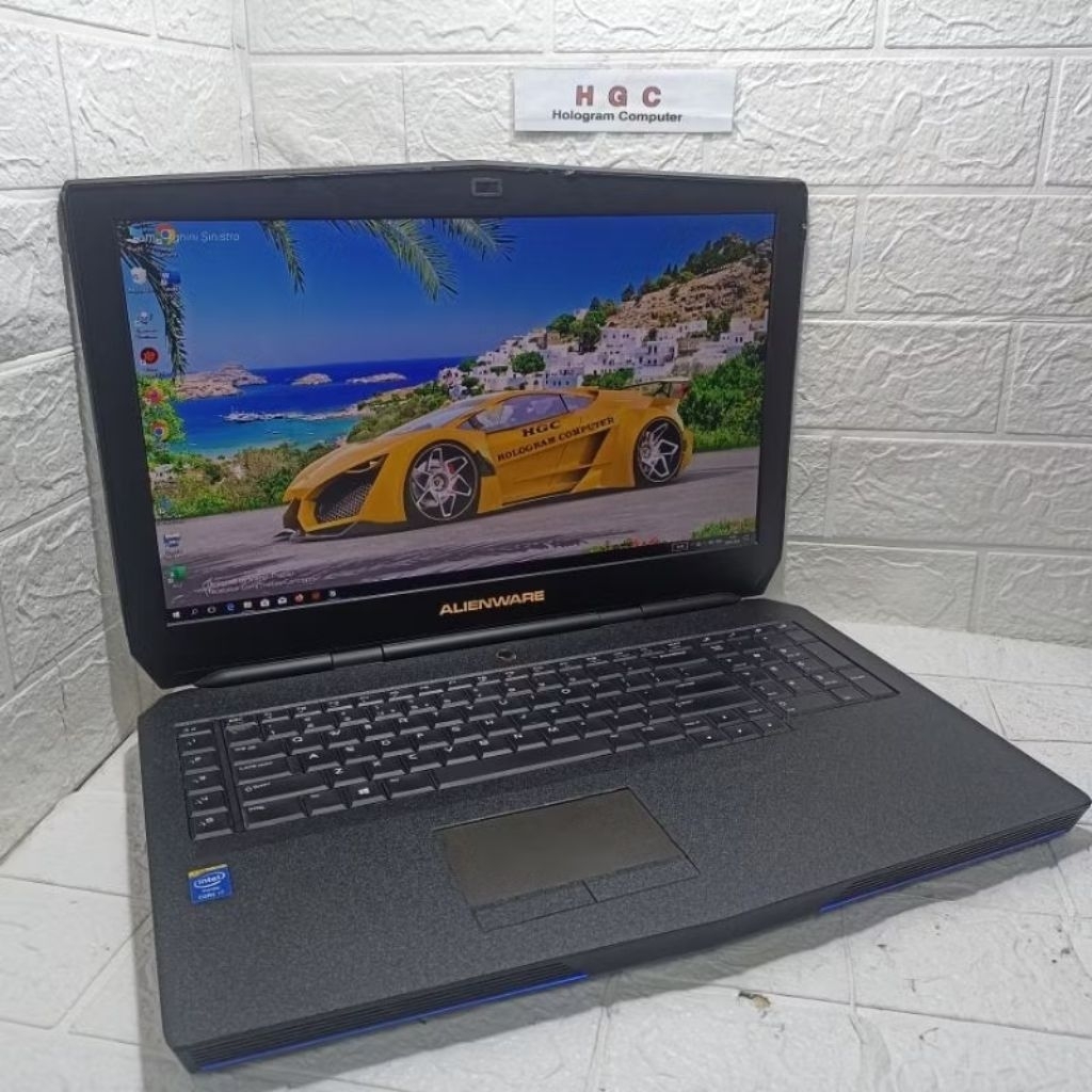 Laptop Dell Alienware  intel Core i7 4720HG (8Cpus)VGA Nvidia GeForce GTX 970MRam 8 GB SSD 256 GB La