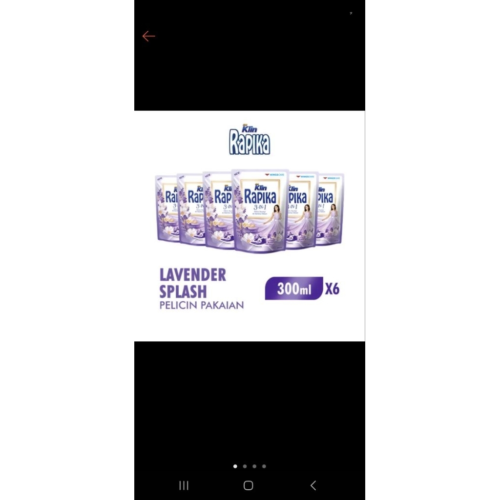 Rapika / rapika 300ml /rapika dapat 6pcs