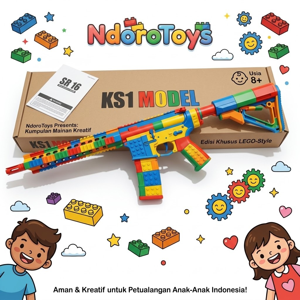 Mainan anak water gel blaster Bohan KS1 ndorotoys