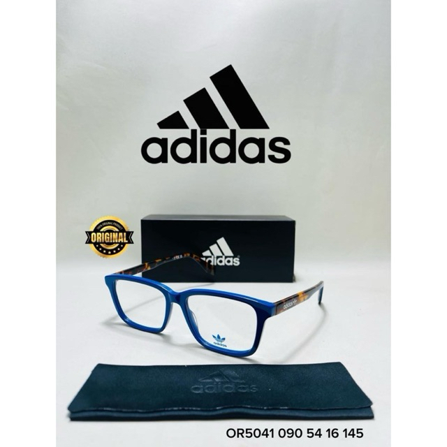 Kacamata Adidas OR5041 090 54 16 145 frame biru dengan tipis