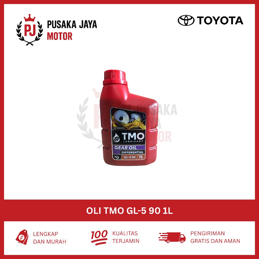 Oli TMO Toyota TGGO DIFF GEAR OIL GL 5-90 1L  | Oli Gardan Differential Gear | Oil TMO | Original To