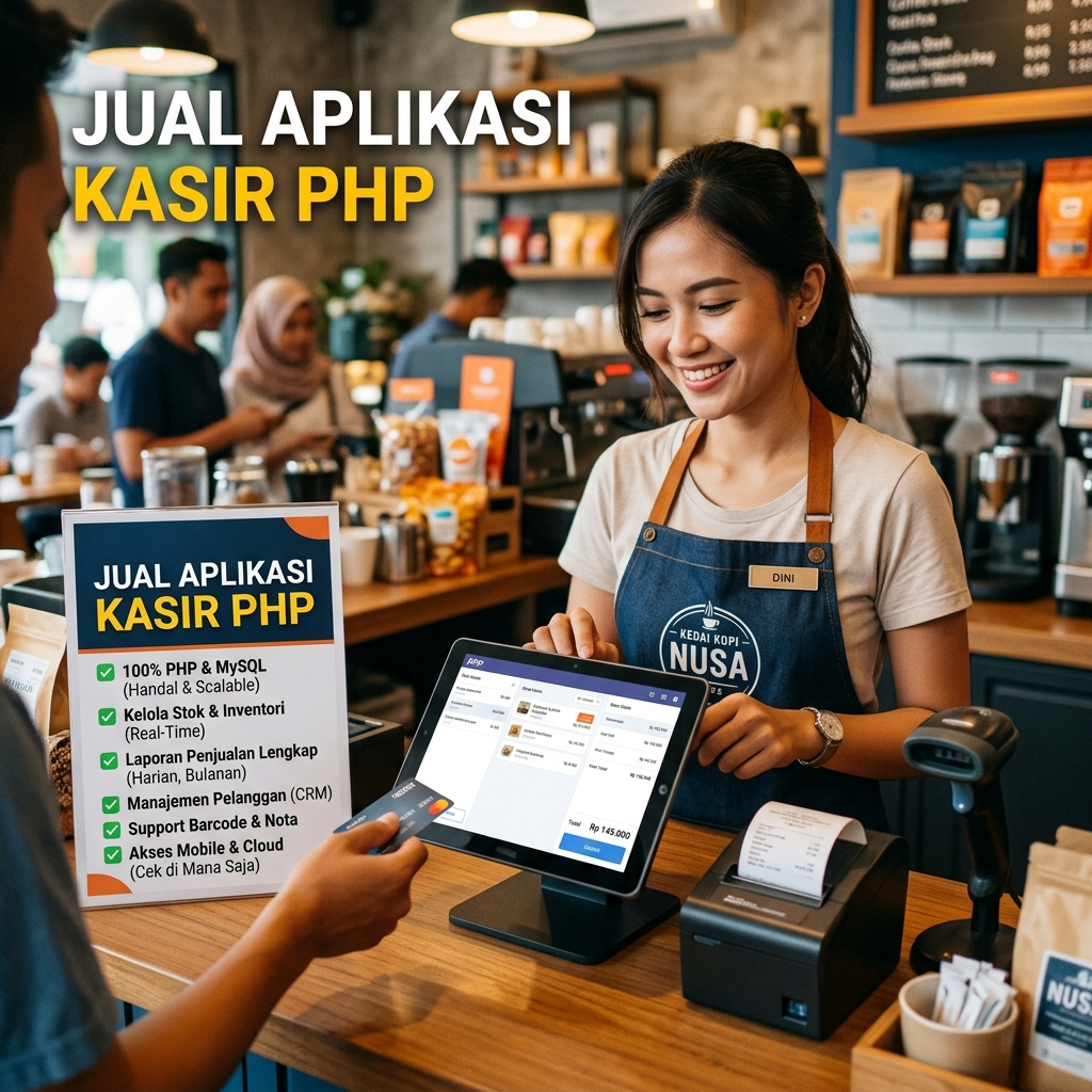 Aplikasi Kasir Berbasis Web Dengan PHP