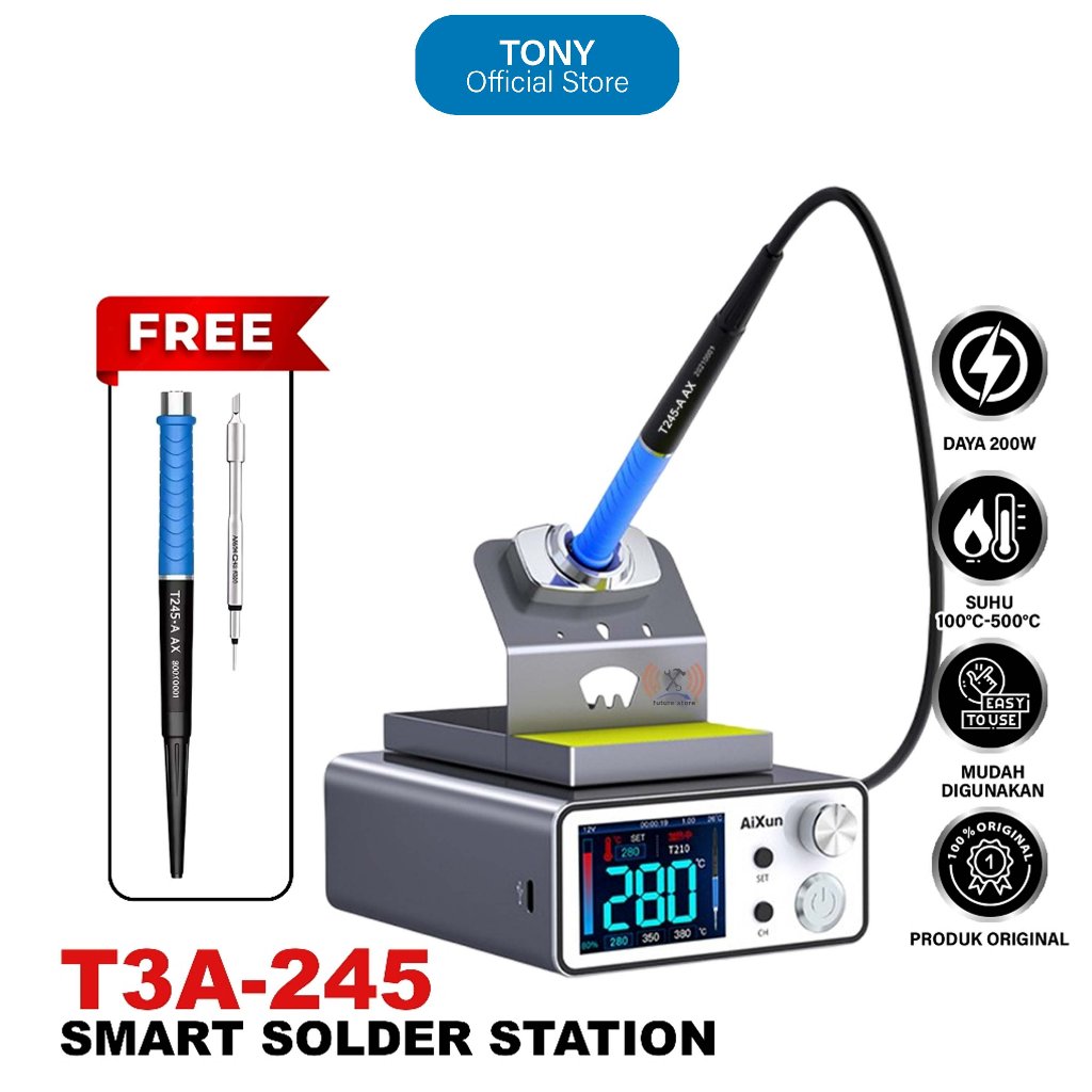 AiXun T3AS Stasiun Solder