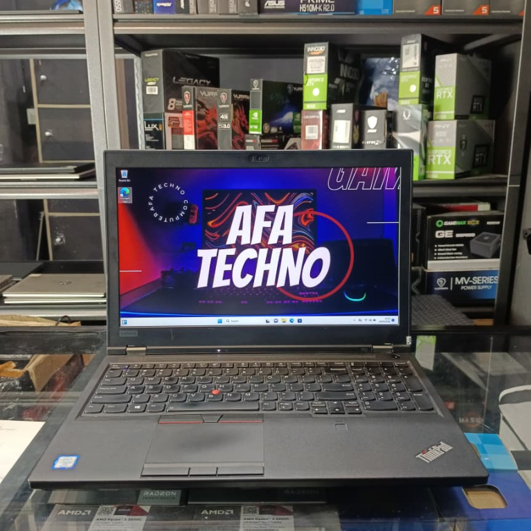 THINKPAD P52 I7 8850H 16GB RAM 256GB SSD FHD QUADRO P1000 4GB
