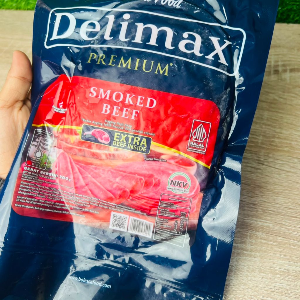 DELIMAX SMOKED BEEF 200GR