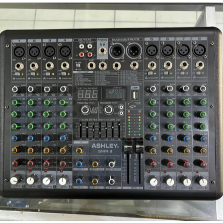 MIXER ASHLEY SMR 8 380 DSP -8 CHANEL BEKAS LIKE NEW