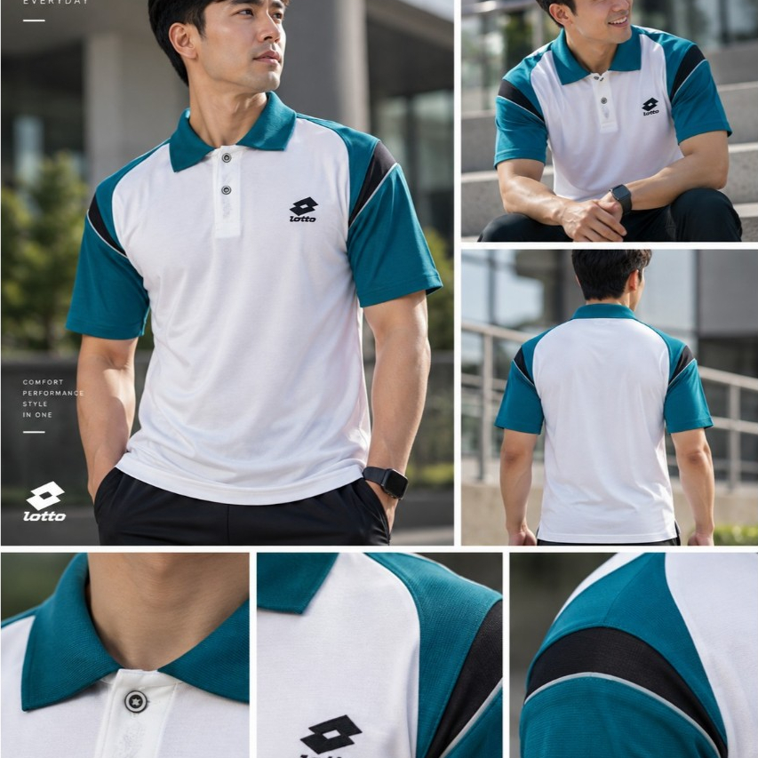 Kaos Tennis merek LOTTO
