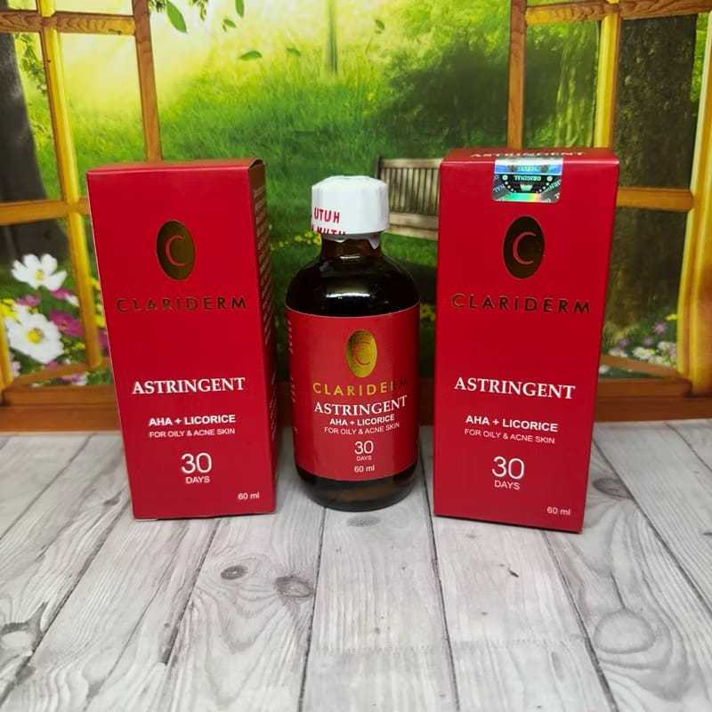 Toner Clariderm Original 100% Bpom / Alkohol Clariderm / Toner Clariderm Astringent Bpom