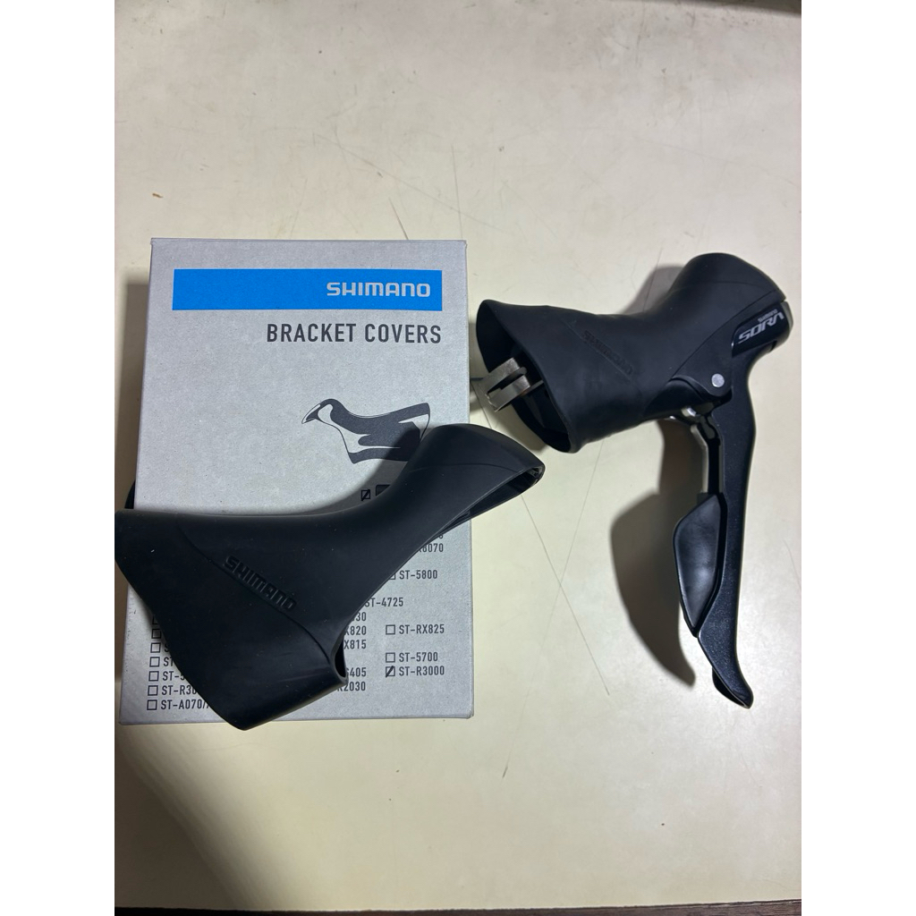 Brifter shimano sora 9 speed sepeda roadbike