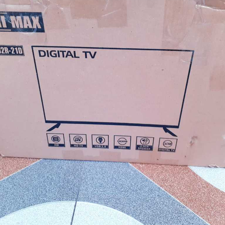 TV LED ANIMAX 21IN DIGITAL KONDISI NORMAL SIAP PAKAI [S6]