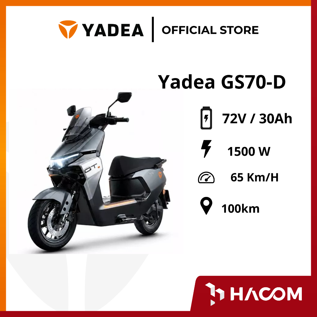 YADEA-Motor Listrik Yadea GS70-D Garansi Resmi Yadea 2 Tahun
