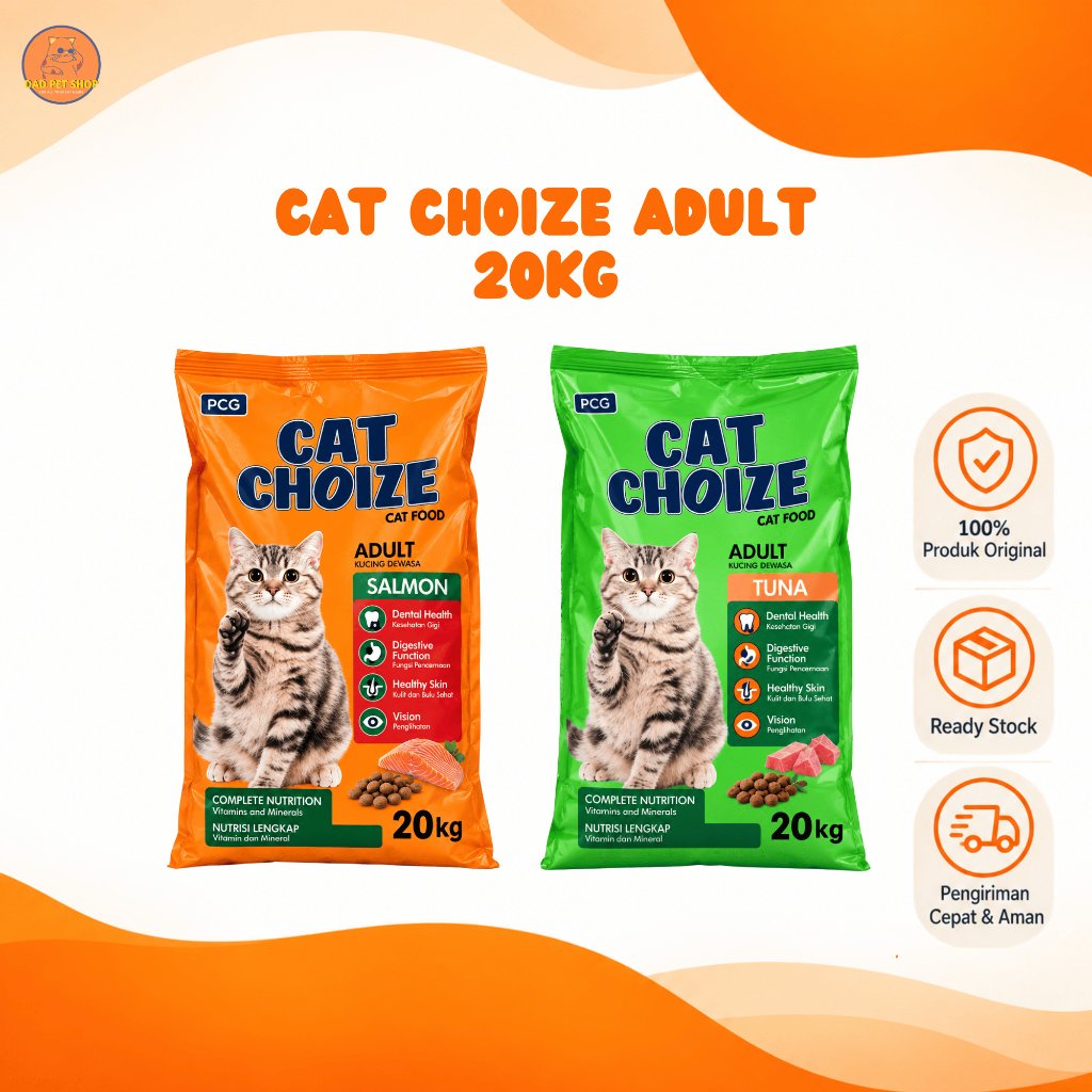CAT CHOIZE ADULT 20 KG / Makanan Kucing Dewasa Cat Choize 20KG