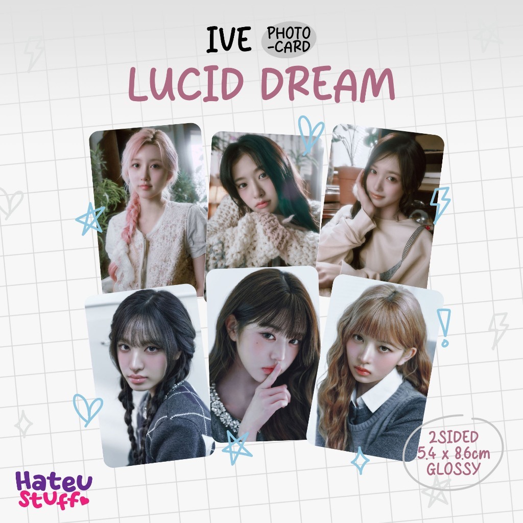 IVE Unofficial Photocard LUCID DREAM
