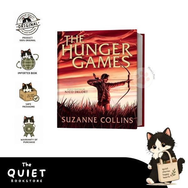 Import Book - Hunger Games: Illustrated Edition Hard Cover, Suzanne Collins - 9781339030609 (English