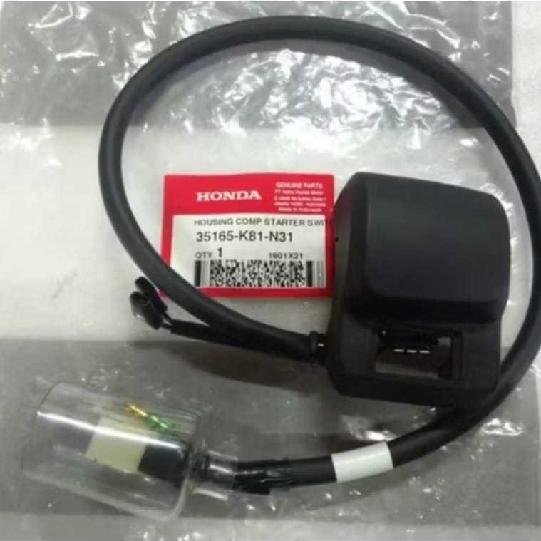 35165-K81-N31HOUSING tutup holder kanan beat.ORIGINAL AHM