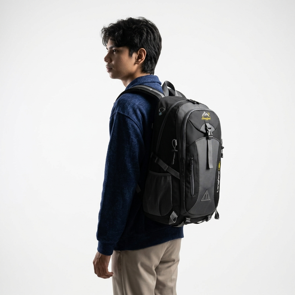 LANGFORD - Tas Gunung 40L Tas Travel Tas Keril Daypack Pria Wanita